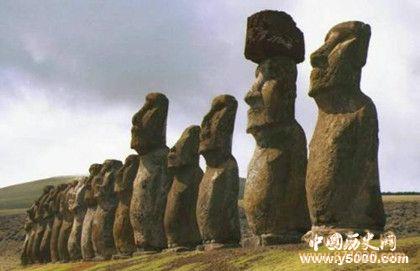“复活节岛上”的群体石像寓意何在_“复活节岛上”的群体石像代表着什么_中国历史网