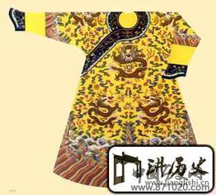 清代皇帝龙袍
