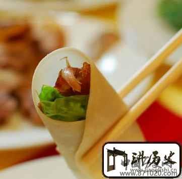 中国饮食：吃北京烤鸭时的用餐礼仪