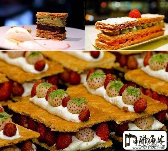 法国国宝级甜品——拿破仑蛋糕