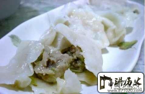 水饺食谱推荐:双色鱼肉水饺