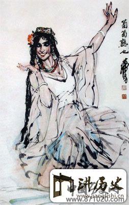 黄胄国画作品欣赏