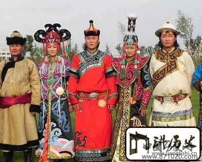 蒙古族服饰图片蒙古族服饰特点