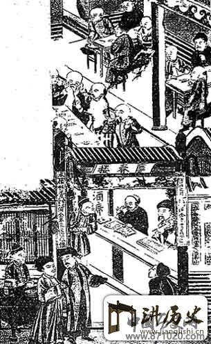 苏州桃花坞木板年画《庆春图》