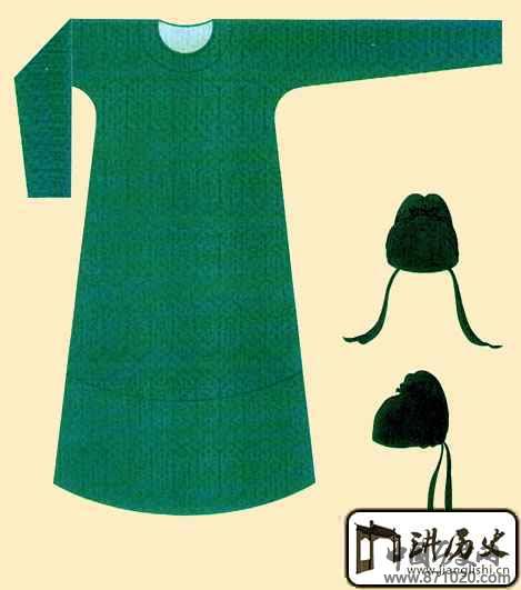 唐代官吏常服袍衫之二