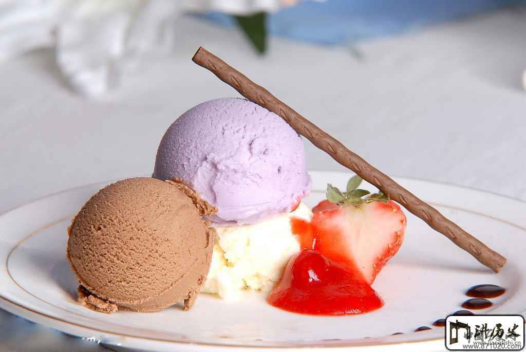 意大利四类诱人冰激淋