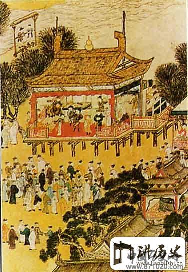 明人绘《清明上河图》