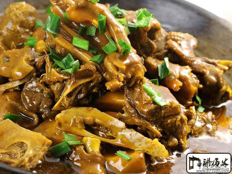 中国饮食：蒜香炆鹅
