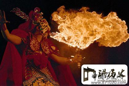 川剧变脸绝活:川剧喷火原理揭秘