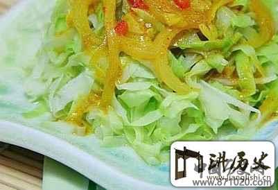 凉菜做法推荐：凉拌卷心菜的做法