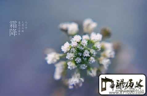 霜降是什么意思霜降要怎么养生