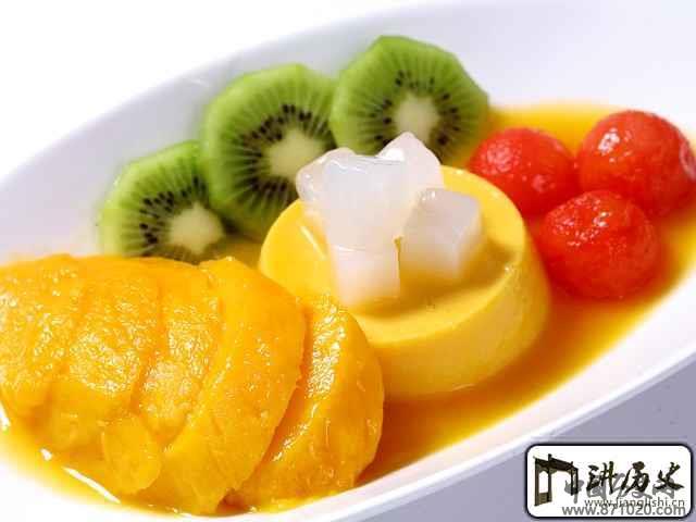 异国美食奇异果布丁