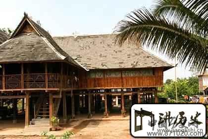 傣族建筑傣族竹屋主要用什么搭建有什么特点