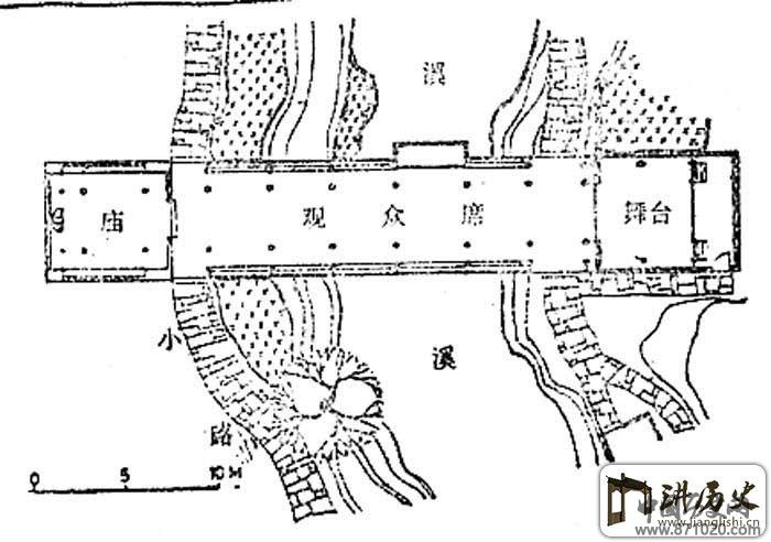 福建永安县青水乡永宁桥戏台