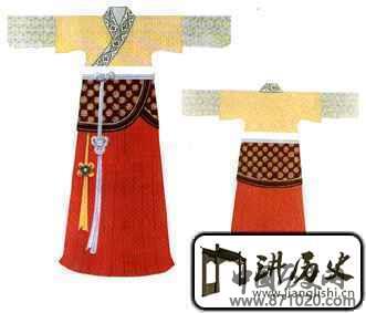 元代襦裙半臂之一