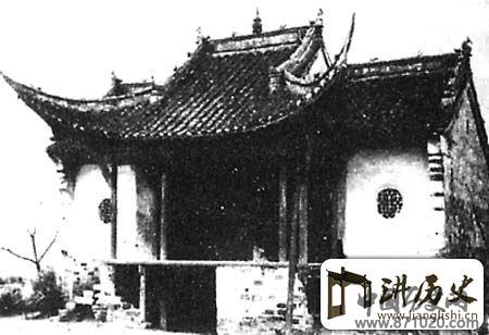 高淳县固城乡祠山庙戏台
