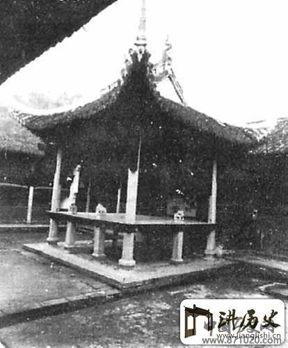 诸暨边村祠堂戏台