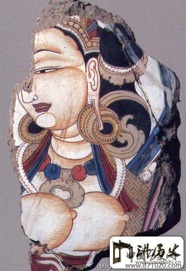 托林寺过渡时期画风的壁画