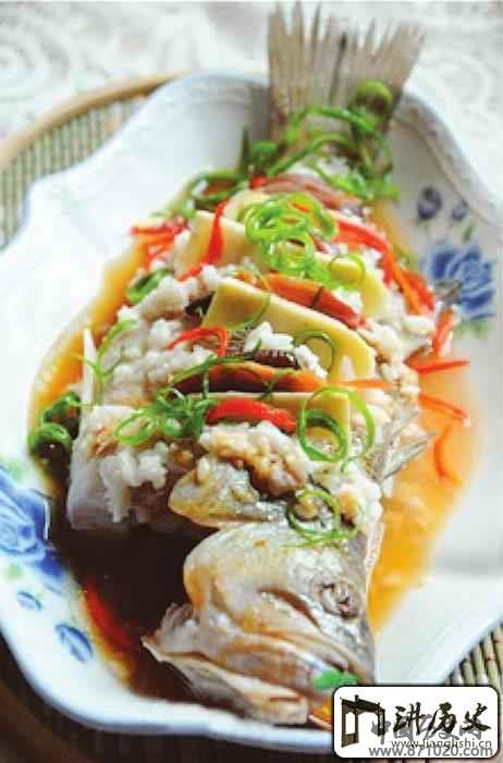 菜品推荐：酒酿蒸鲈鱼