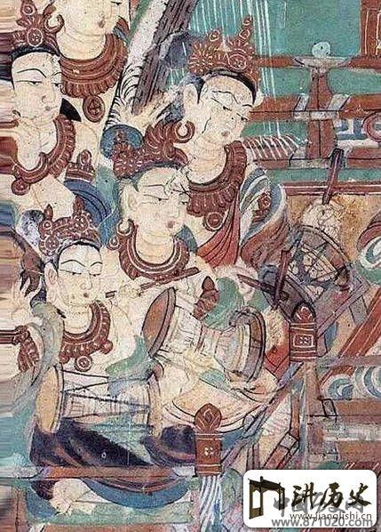敦煌壁画中那些稀奇乐器