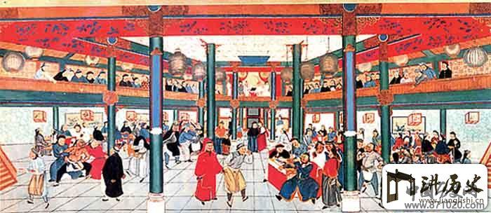 内蒙古呼和浩特市无量寺公中正仓正厅的“月明楼”