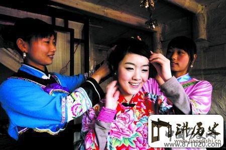 土家婚俗中的“过礼”