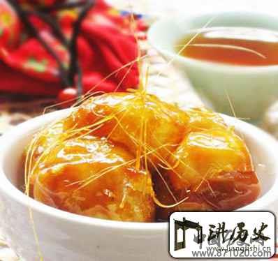 冬至吃汤圆拔丝汤圆的制作方法