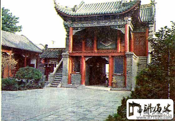 河南开封火神庙清代戏台