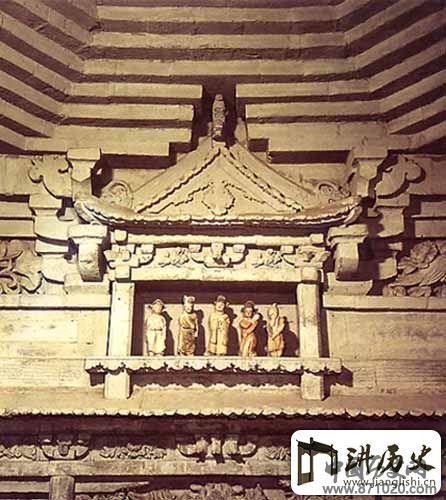 山西侯马出土的金董氏墓戏台模型(2)