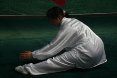 穿掌下势