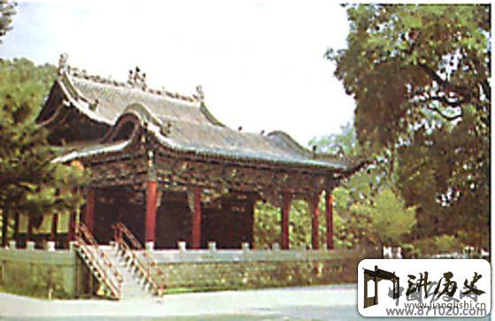 山西晋祠水镜台戏台