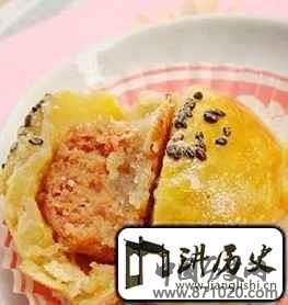 自制中秋应节月饼：鲜肉月饼