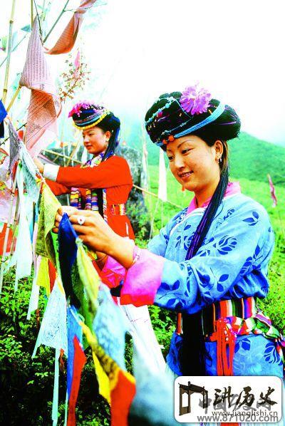 看摩梭人怎么过转山转海节