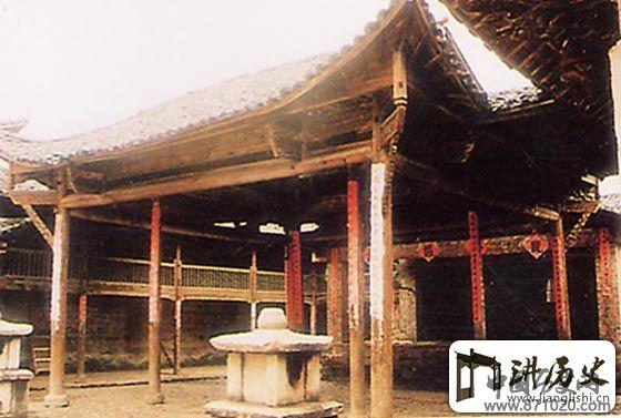 江西清代宁都小布乡庙宇台