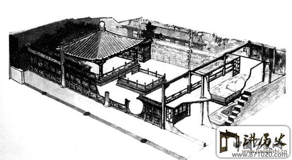 宁寿宫倦勤斋室内戏台(2)