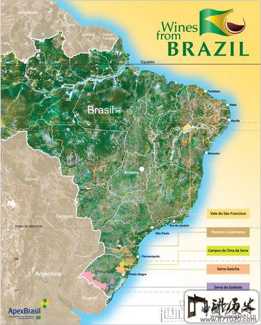 巴西葡萄酒的历史-酒知识，酒文化，酒品评，酒友家园！-闻酒知香