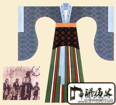 魏晋妇女衫裙之二