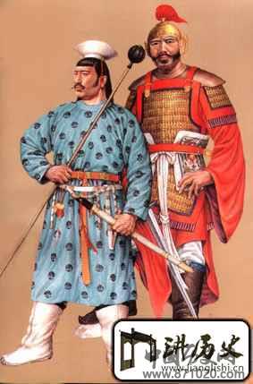 西夏铠甲及戎服