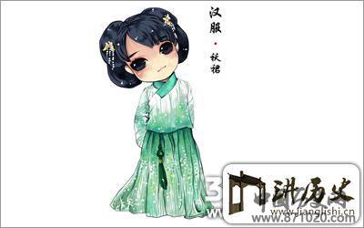 汉服图片大全，汉服手绘图片