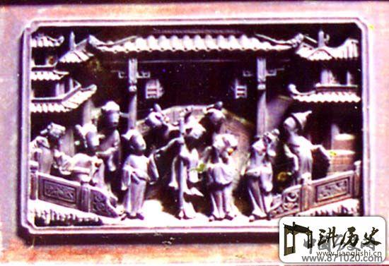 江西婺源木雕中的戏楼(2)