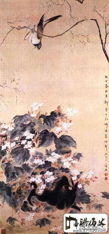 华腔鸟画