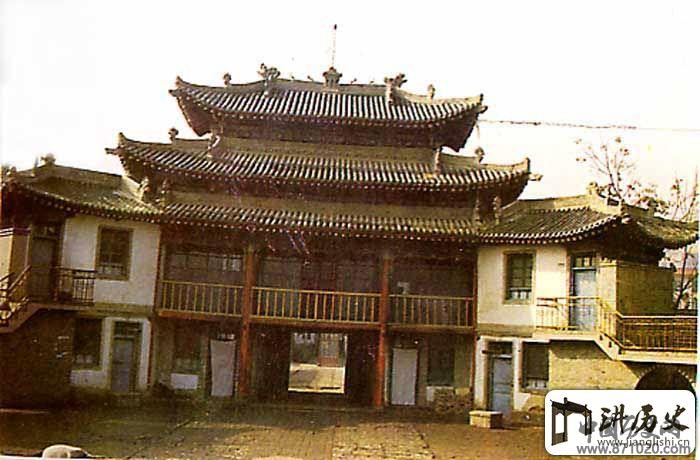 彬县明代城隍庙戏台(1)