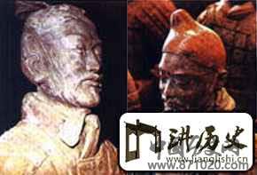 秦代将士发式