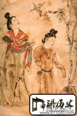 隋唐女穿男装之一