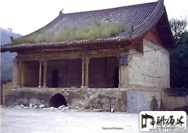 山西洪峒广胜寺下寺清代戏楼