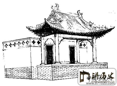 阿拉善王府戏楼