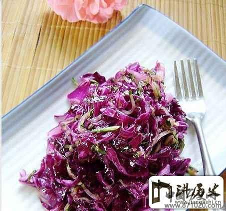 凉菜做法推荐：凉拌紫甘蓝的做法