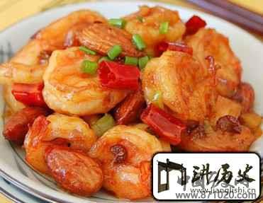 湘菜推荐：宫保虾球