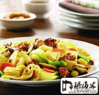 潮州素菜代表菜:八宝素菜的由来