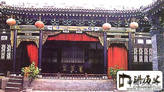 山西祁县渠家大院戏台(1)